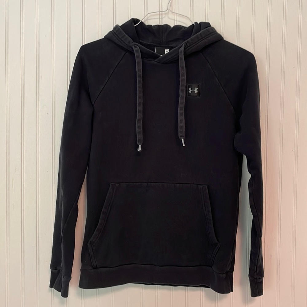 Under Armour Black Hoodie Sweatshirt (SMALL)